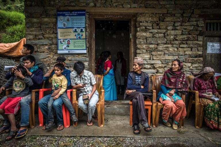 Népal Urgence © Olivier Papegnies